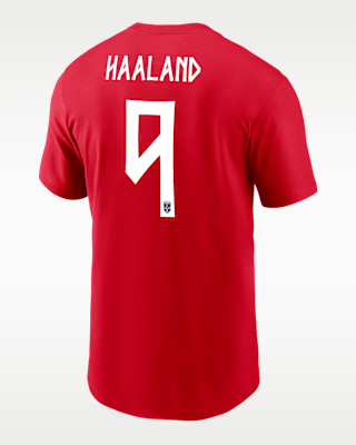 Erling Haaland Norway Men's Nike Soccer T-Shirt. Nike.com
